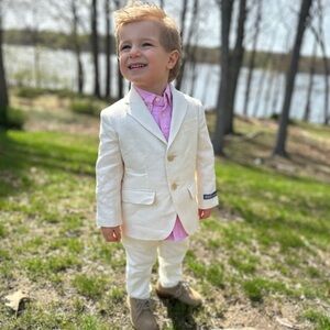 Ralph Lauren Kids Beige Blazer